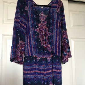 American Eagle multi color romper!!